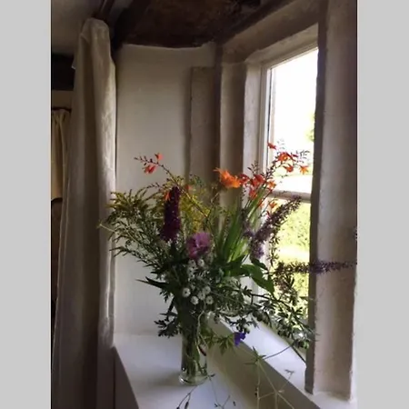16 Century Farmhouse Cottage, Foothills Of Iconic Glastonbury Tor. Esterno foto