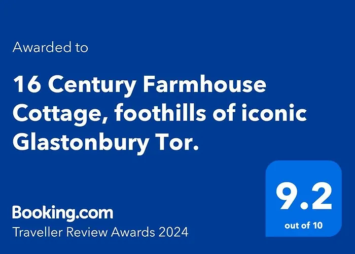 16 Century Farmhouse Cottage, Foothills Of Iconic Glastonbury Tor.
